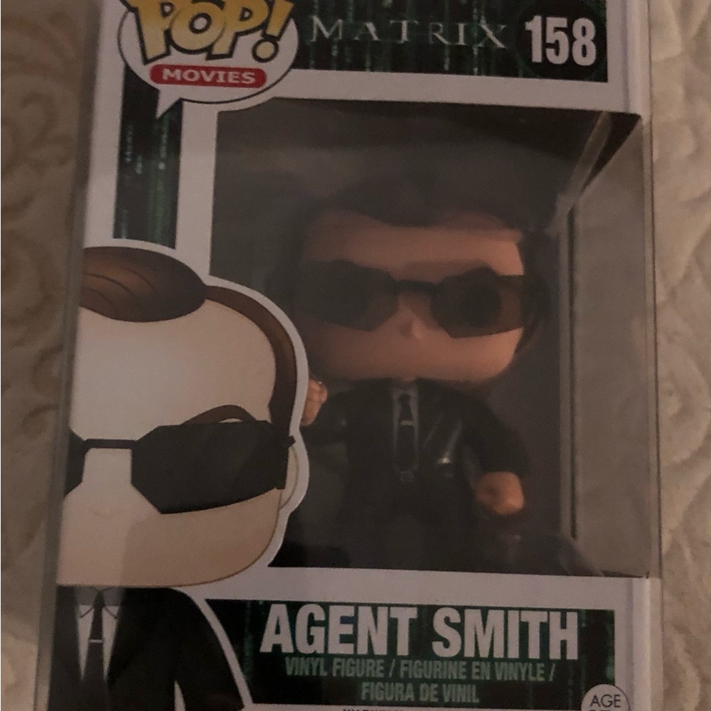 Funko Pop Matrix Agent Smith 158